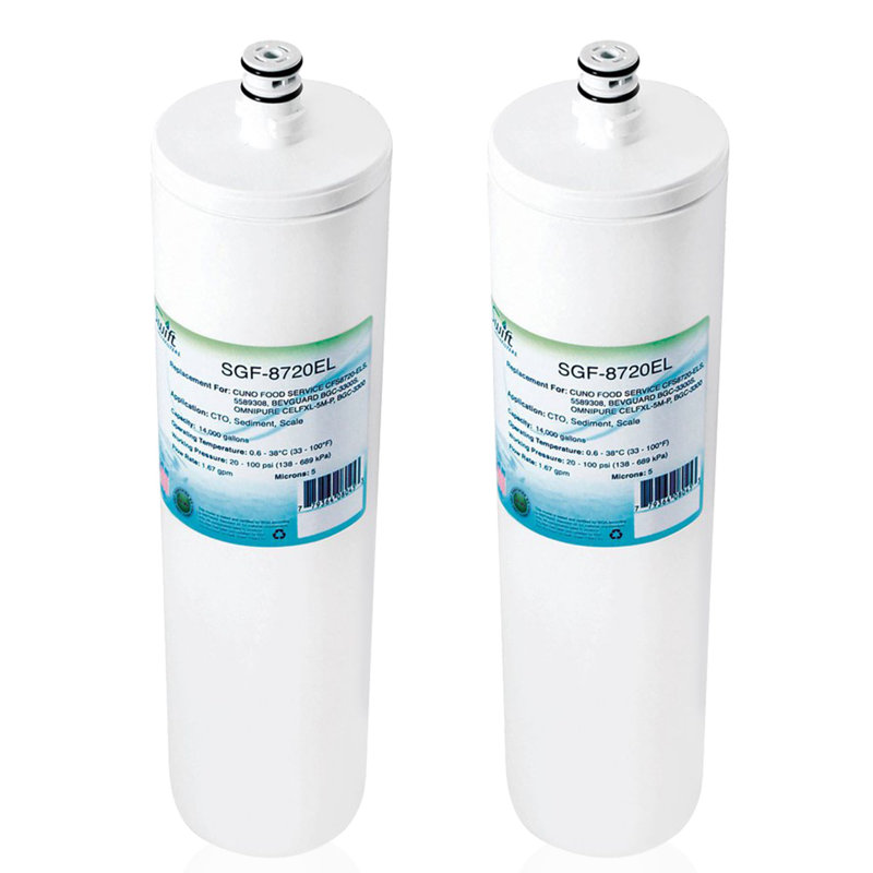Swift Green Filters SGF-8720EL Compatible Commercial Water Filter for CFS8720-EL, 55893006, BGC-3300, CELFXL-5M -2 pack.