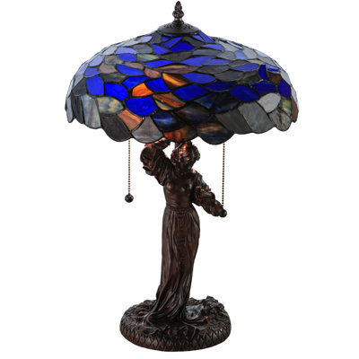 Meyda Tiffany & Stained Glass Table Lamp