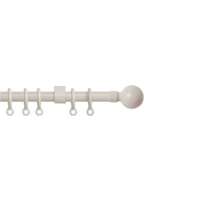 Olya Adjustable Single Curtain Pole