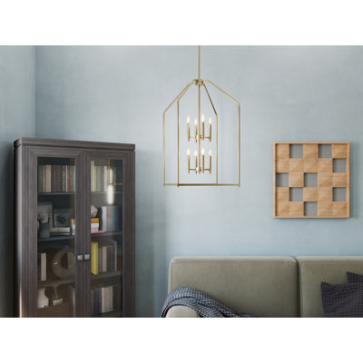 36" 8-Light Foyer Pendant