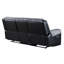 CANAPÉ RELAIS, CAISSONNEUSE ET FAUTEUIL GRIS/NOIR-978276544
