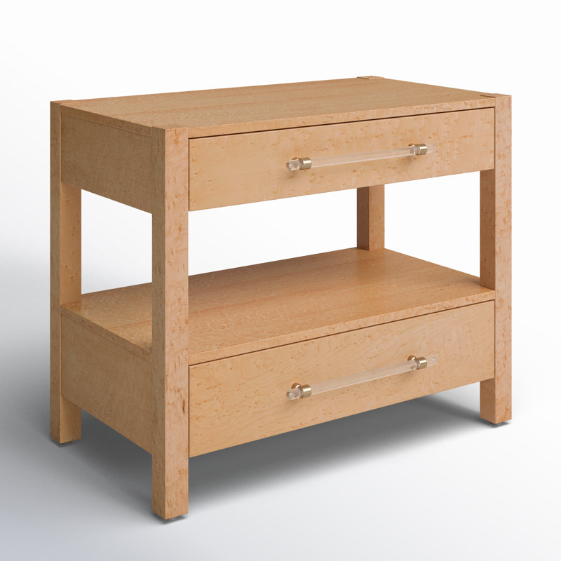 Omnia 26'' W Nightstand, Natural Maple