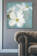 'Indiness Blossom Square Vintage I' Acrylic Painting Print on Canvas