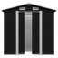 Garden Storage Shed Steel 204x132x186 cm-1710462133
