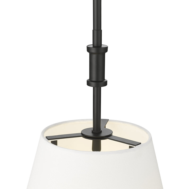 Luminaire suspendu 3 lumières Adorra , Noir mat