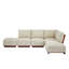 Canapé d'angle modulaire en boucle avec pouf-1363932880-1363932895