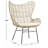 Sawbridgeworth Upholstered Wingback Chair