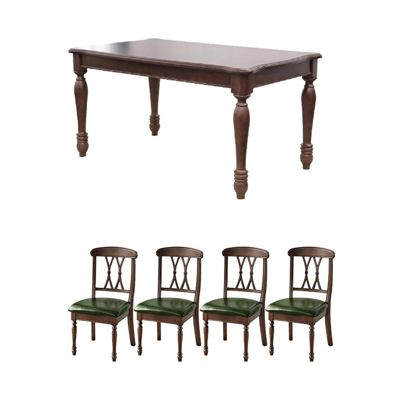 Ensemble de salle à manger rectangulaire, H 30,71 po x L 53,15 po x l 33,46 po