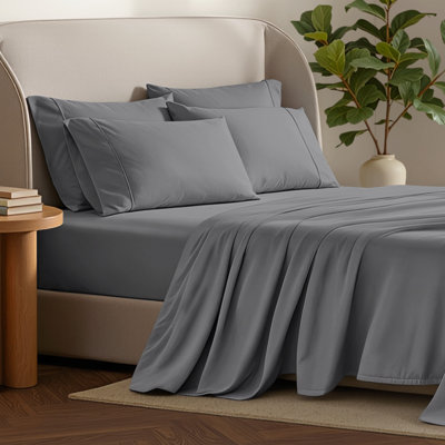 Microfiber Sheet Set with Bonus Pillowcase Set