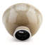 Bol rond classique en porcelaine brunâtre