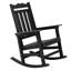 1pc Kailan Plastic Rocking Gliding Adirondack Chair-955343950
