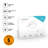 4'' Selectable Color Temperature 15 Watt Dimmable Air-Tight IC Rated LED Canless Recessed Lighting Kit-66338669