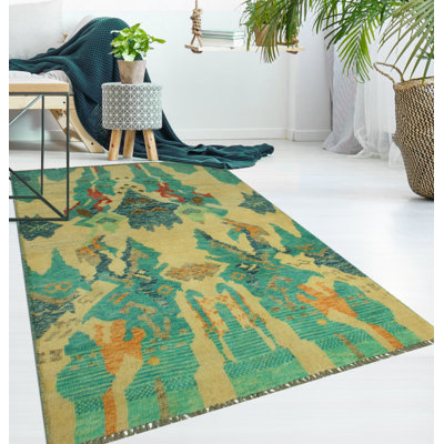 Tapis unique en laine 2 pi 11 po x 5 pi 2022 Durime