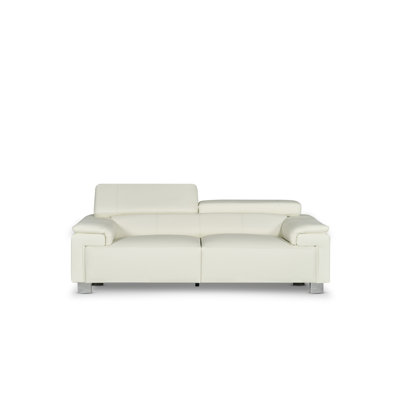 Chavely Genuine Leather Pillow Top Arm Sofa