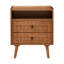 Table de chevet avec station de recharge et 2 tiroirs-1062318557