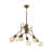 6 - Light Antique Gold Cluster Pendant