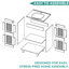 Armoire de salle de bain avec 2 portes en verre givré-1206948524