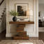 Console de 107 cm (42 po), table d'entrée étroite avec piètement géométrique-875857880