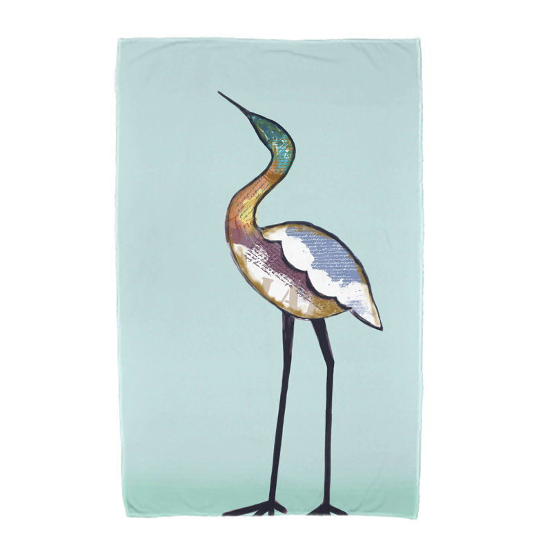Serviette de plage, Aigue-marine