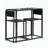 2-Person Dining Table and Chair Set