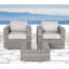 Ensemble de conversation pour 2 personnes avec coussins Commodore Wicker-2090989844-2090989849