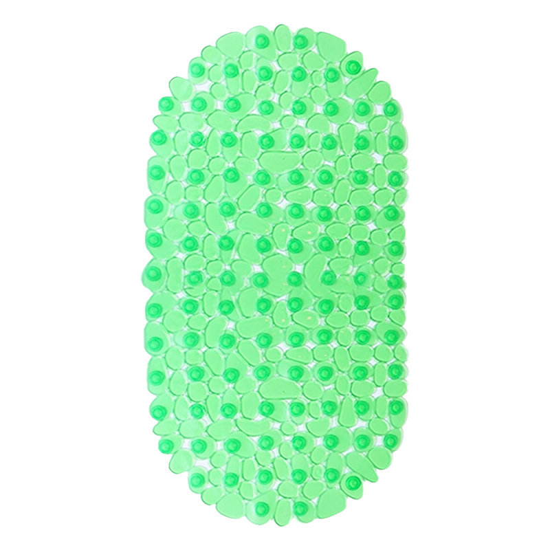 Tapis de douche en velours Falkirk, Vert