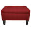 Repose-pieds de rangement rectangulaire en velours de 22 po de large Zaylee-173988151