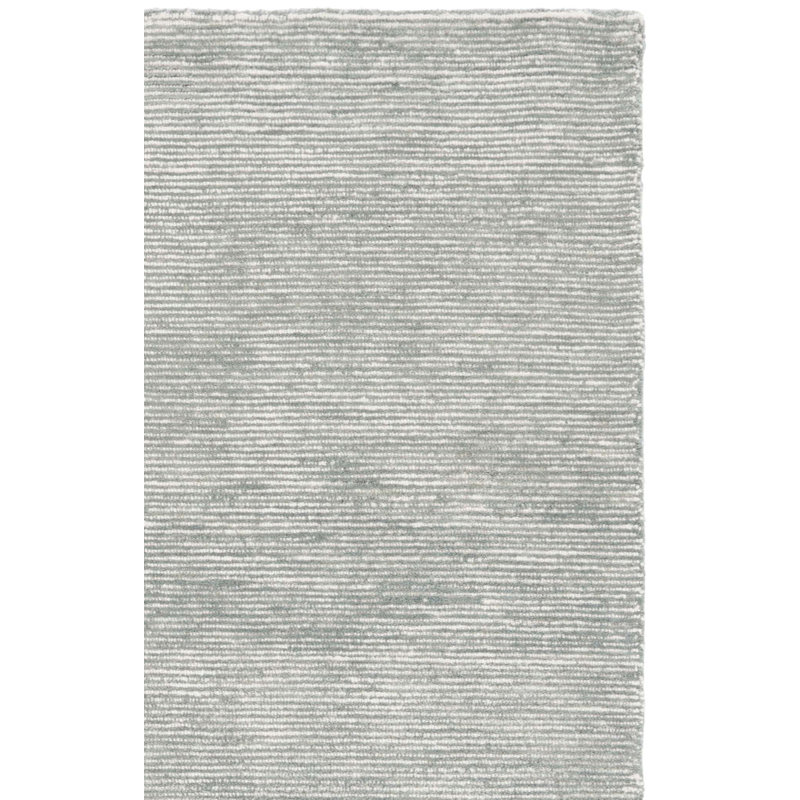 Kenrick Ebony Hand Tufted Wool Cotton Rug in Gray, Rectangle 8' x 10'