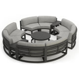 Avion Outdoor 7 - Piece Conversation Set