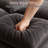 130'' 4-Seat Chenille Sectional With Four Ottomans-478599837