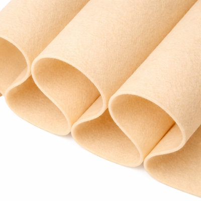 FabricLA Felt Fabric | 72" inches Wide & 1.6mm Thick | Non-Stiff, Soft Felt Fabric | 20 Yard