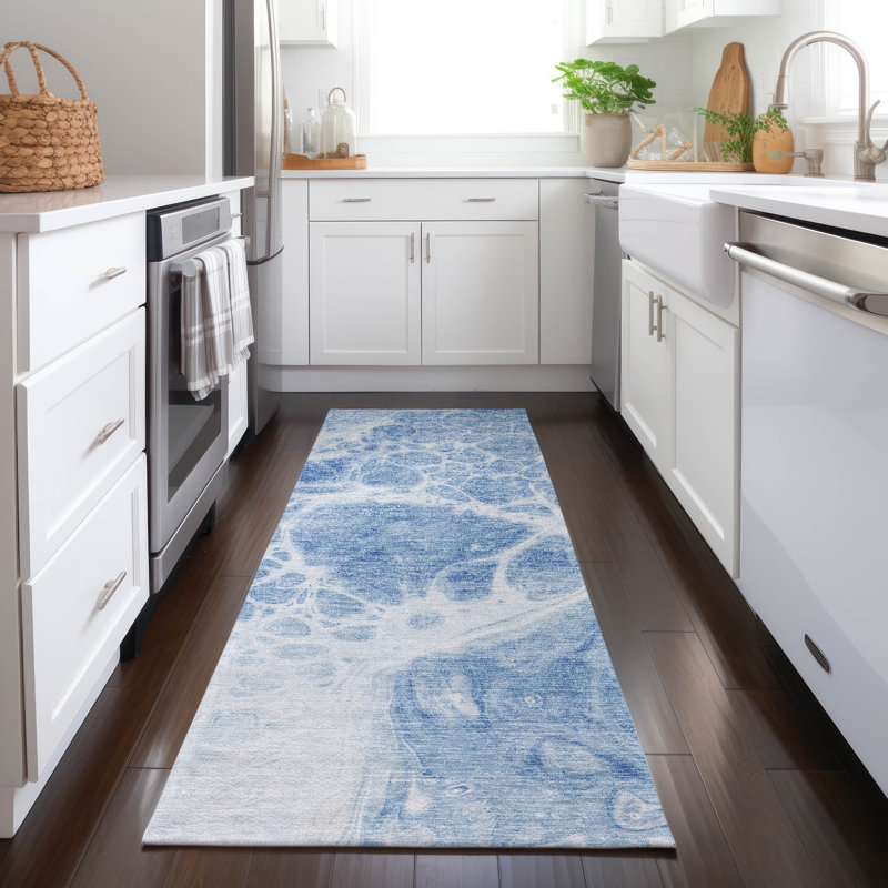 Tapis intérieur / extérieur Ayush, Tapis de couloir 2 pi 3 po x 7 pi 6 po