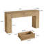 Console 63 po avec tiroirs, console pour salon, couloir, entrée-1085111790