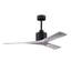 Nan 52" Ceiling Fan In Textured Bronze And Matte White Blades-1193036790-1197290960-1122687712