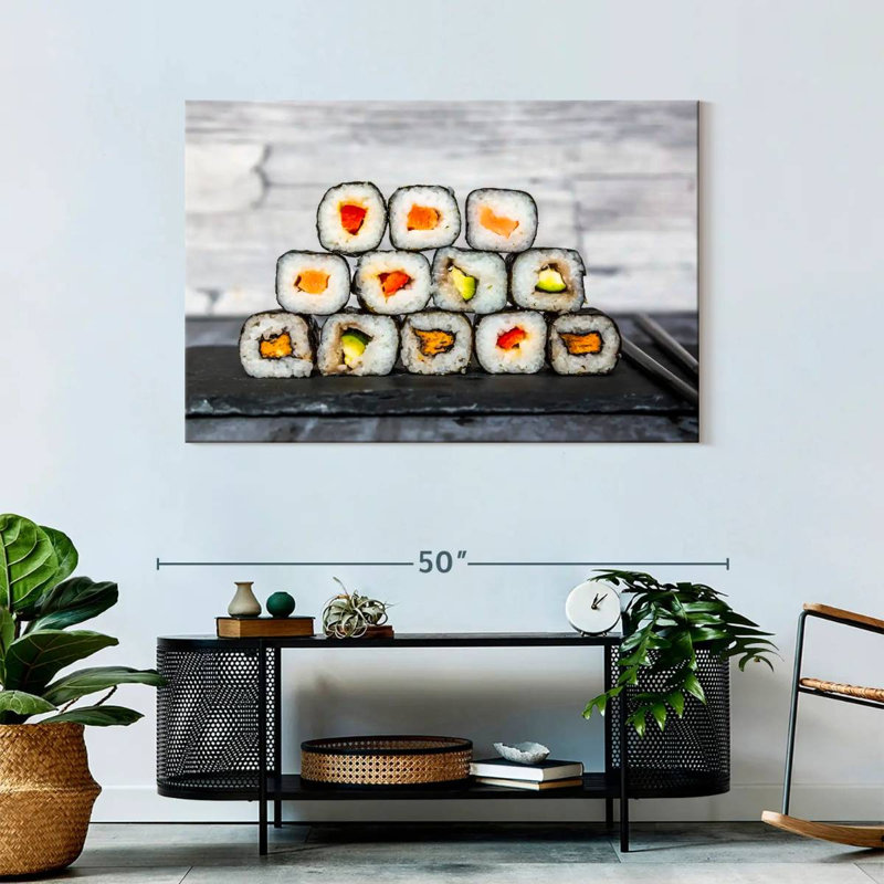 Yarlin, tranches de sushi, H 30 po x l 45 po