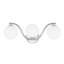Éclairage pour meuble-lavabo Triple Globe Wave-1421596868