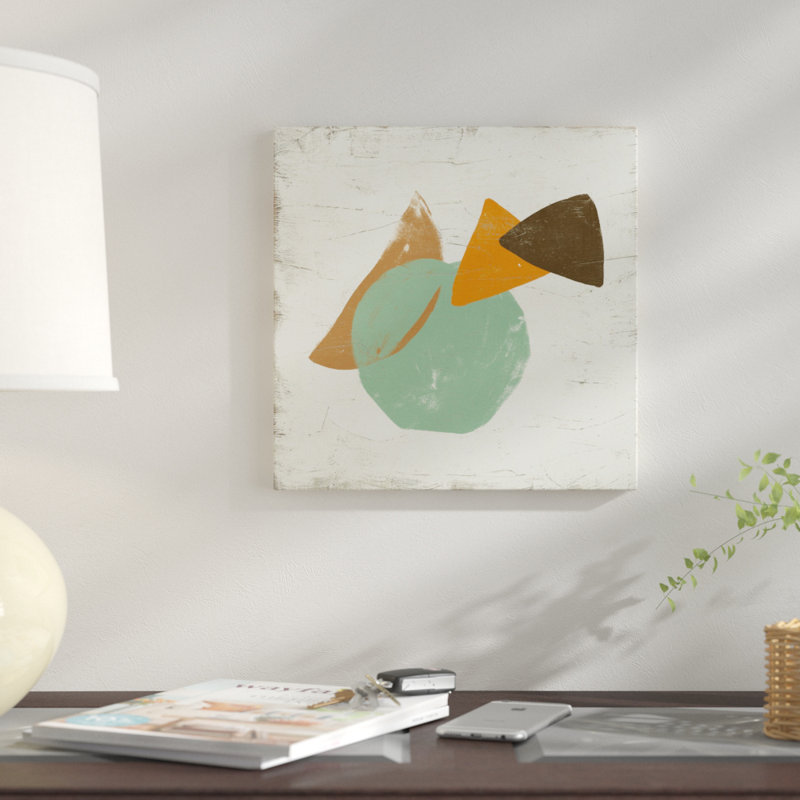 « mobile viii », impression sur toile, H 12 po x l 12 po x P 0,75 po, Pas de tapis, Toile tendue