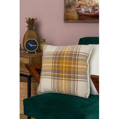 Wasco Plaid Square Cushion