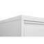 Classeur en métal avec serrure - 4 tiroirs pour un rangement sécuritaire compatible avec format légal / lettre blanc verrouillable 4 améliore l'apparence du bureau-57089060