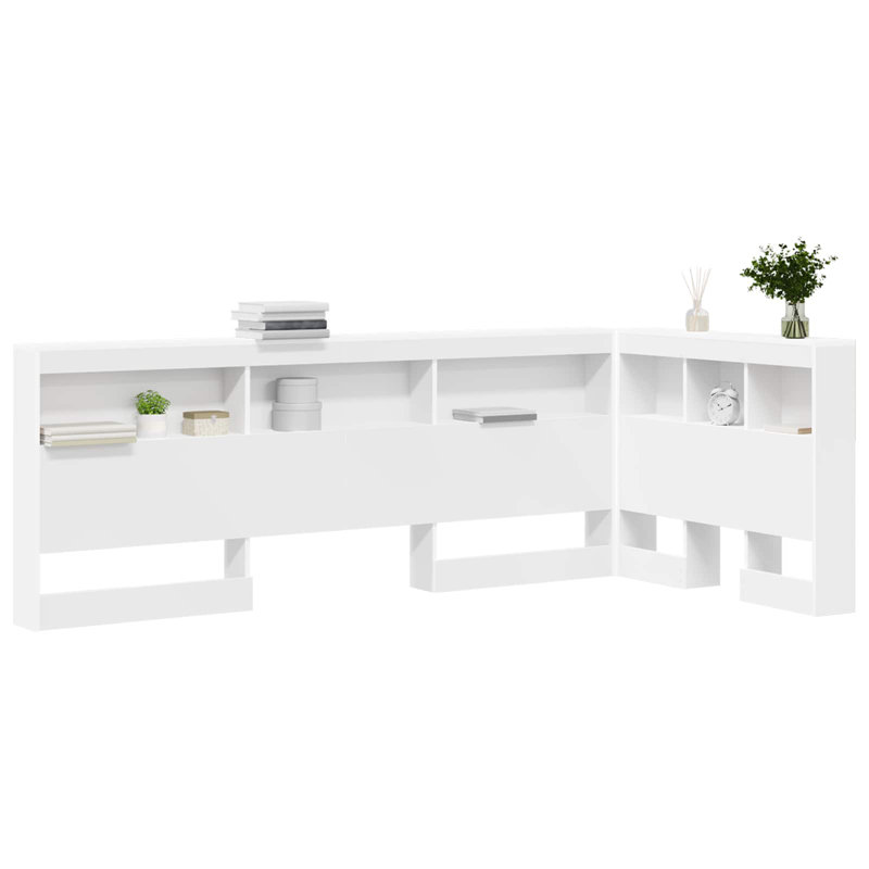 Steel Emperor (7') Headboard, White