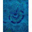 Tapis bleu nouvel âge 6 pi x 9 pi 3 po Damilya