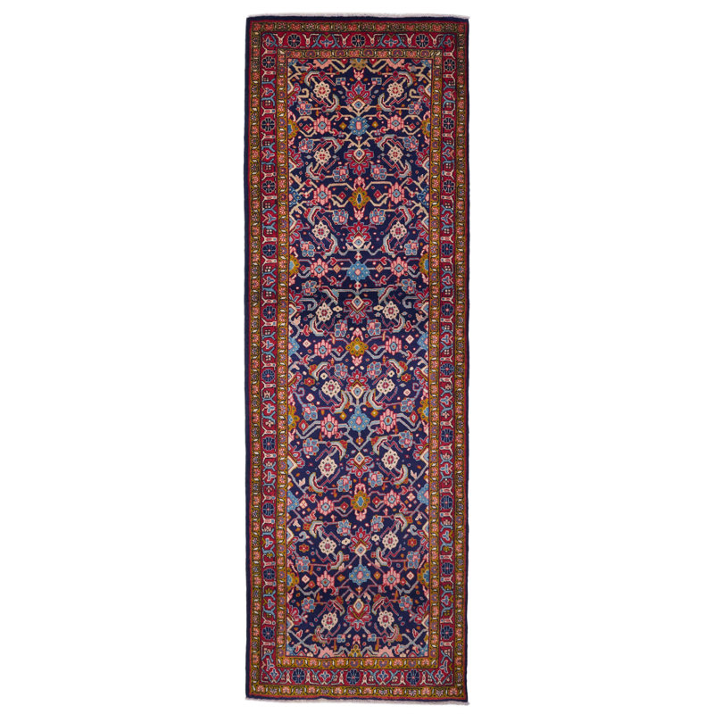 Tapis bleu marine Andelz 3 pi 5 po x 10 pi 8 po