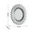 Rachon Glass Sunburst Mirror-478583009
