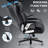 500lbs Heavy Duty Ergonomic Office Chair, Big Executive Chair With Adjustable Lumbar Support