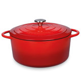 Provence Round Dutch Oven, Racing Green, 9.5 Dia., 4.4 Qt.