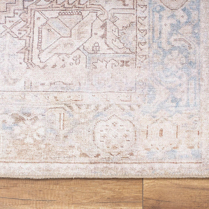 Premium 100% Polyester Area Rug, 6.9 x 10.2 ft | 1850 g/m², 0.2 in Pile Height | Recycled Poly Cotton Underside | Machine Washable at 30°C | Soft, Durable, Eco-Friendly Design for Modern Living Spaces