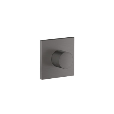 AXOR ShowerComposition Trio/Quattro Diverter Trim in Brushed Black Chrome