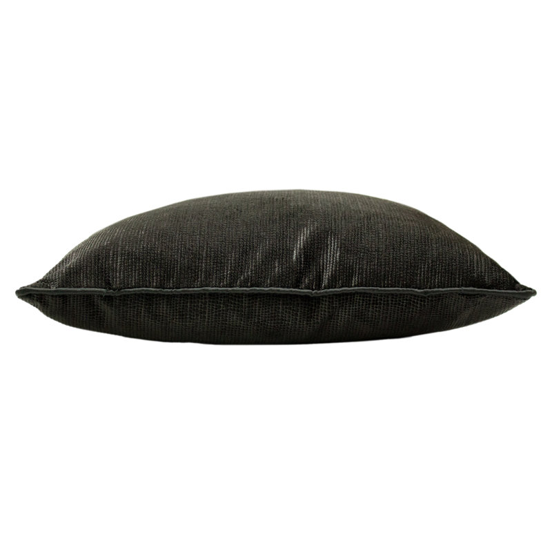 Stella Square Cushion, Black