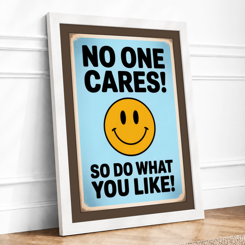 Do What You Like Modern - Print, A3 - 42.0 x 29.7 cm, White
