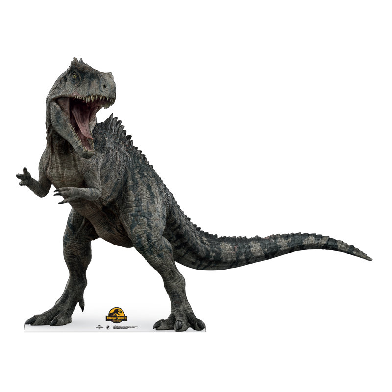 Life-Size Jurassic World Dominion Giganotosaurus Cardboard Standee